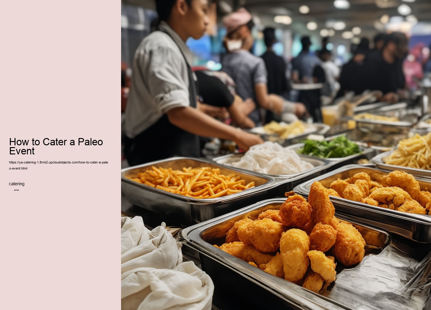 How to Cater a Paleo Event