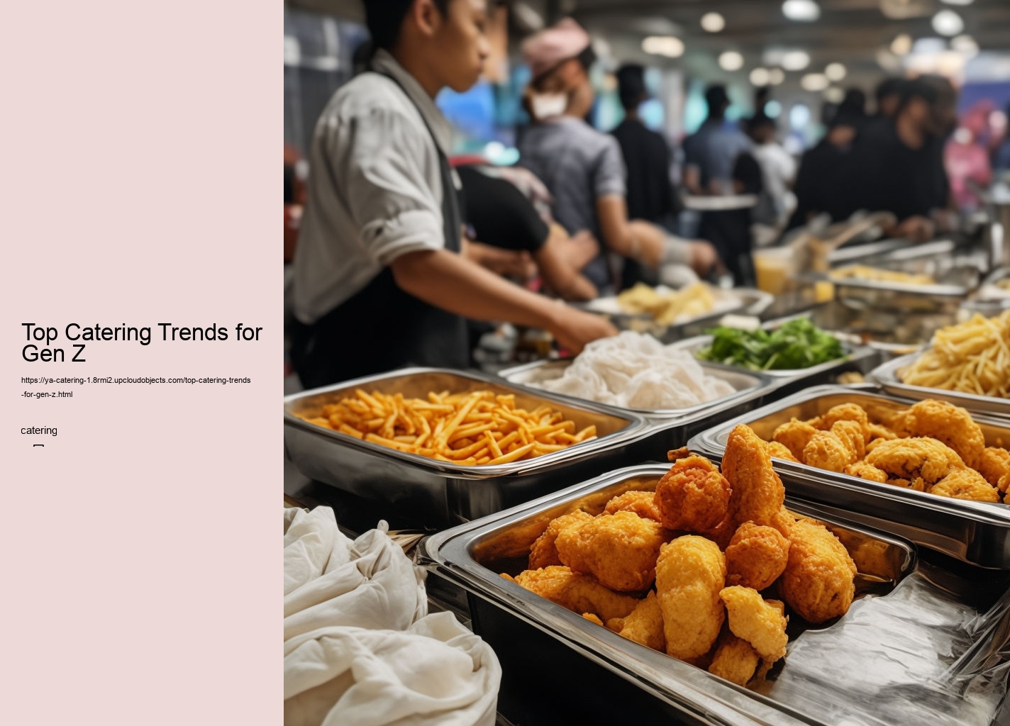 Top Catering Trends for Gen Z